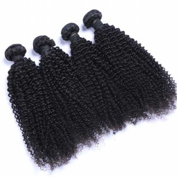 EMEDA Malaysian kinky curly machine wefting hair extensions wholesale QM016